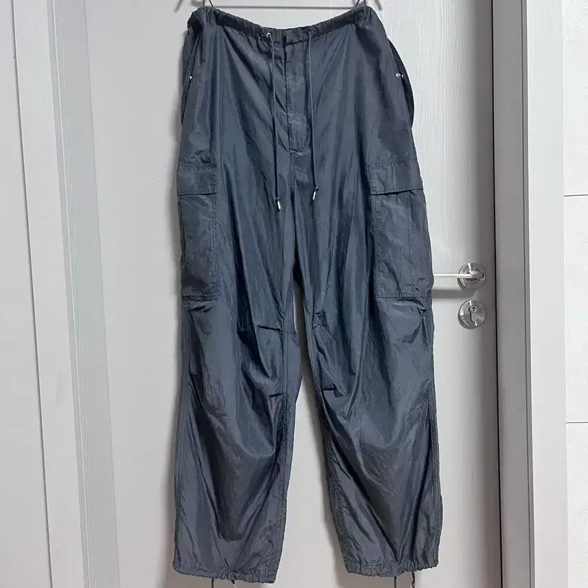 [BUNJANG] Apresse 25FW Silk Taffeta M-51 Overpants Charcoal / [3] 25FW 아프레쎄 실크 타페타 M-51 오버팬츠 차콜