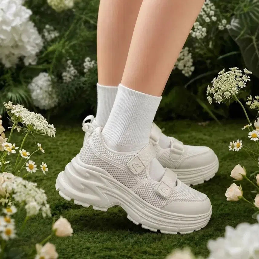 [BUNJANG] Alpshoe Light Jane White Sandals 250 / 알파슈 라이트제인 화이트 250 (샌들 운동화)