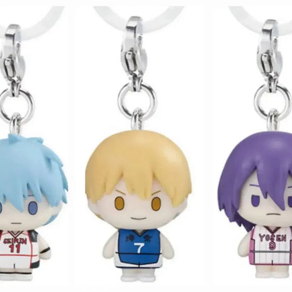 [BUNJANG] Kuroko's Basketball (Kuroko no Basket) Mezushi Accessory Bundle Set / 일괄) 쿠로코의 농구 쿠농  메지루시 악세사리 쿠로코 키세 무라사키바라