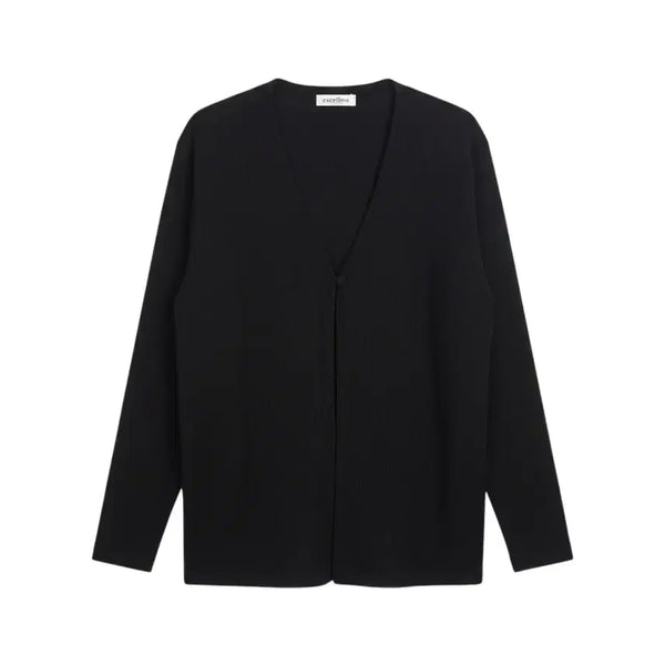[BUNJANG] SORELLINA Women's Simple Cardigan BK / 여성M/ SORELLINA 심플리 가디건 BK 35-163