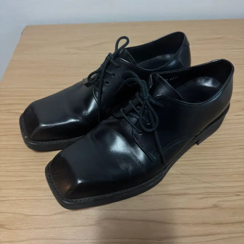 [BUNJANG] Aton Shoes Square Toe Derby Shoes / [260] 아톤슈즈 스퀘어토 더비