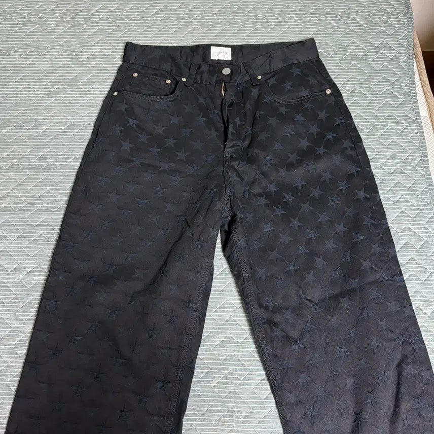 [BUNJANG] YOUTH Wide Denim Black Star M / 유스 와이드 데님 블랙스타 Black Star M