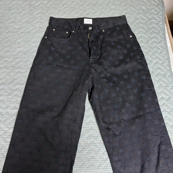 [BUNJANG] YOUTH Wide Denim Black Star M / 유스 와이드 데님 블랙스타 Black Star M