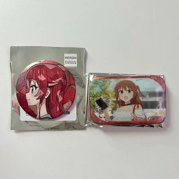 [BUNJANG] Bocchi the Rock! Ikuyo Kita Can Badge Bundle Set / 봇치더록 키타 이쿠요 캔뱃지 일괄