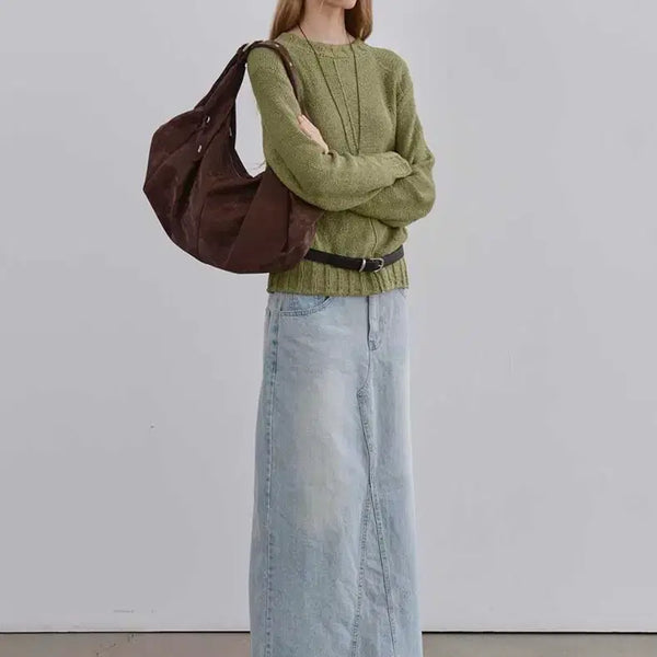 [BUNJANG] Mure Lumi Hobo Bag Dark Brown / 무르 romi hobo bag (루미 호보백 다크브라운)