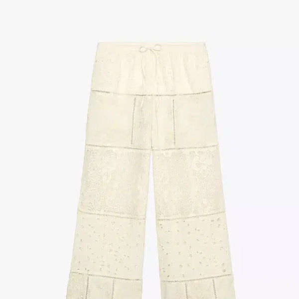 [BUNJANG] Zara ZW Collection Embroidered Patchwork Pants XS / 미착용새상품 / 자라 자수 패치워크 팬츠 ZW 컬렉션 XS사이즈