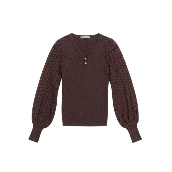 [BUNJANG] Reni & McCoy Short Single Layer Knit BR Size S / 여성S / 르니앤맥코이 숏 홑겹니트BR 34-9
