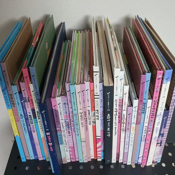 [BUNJANG] Woongjin "Dongle Semo Story" Social Skills Development Book Series (28 Volumes) / 웅진 사회성을 키우는 동글 세모 이야기 전권