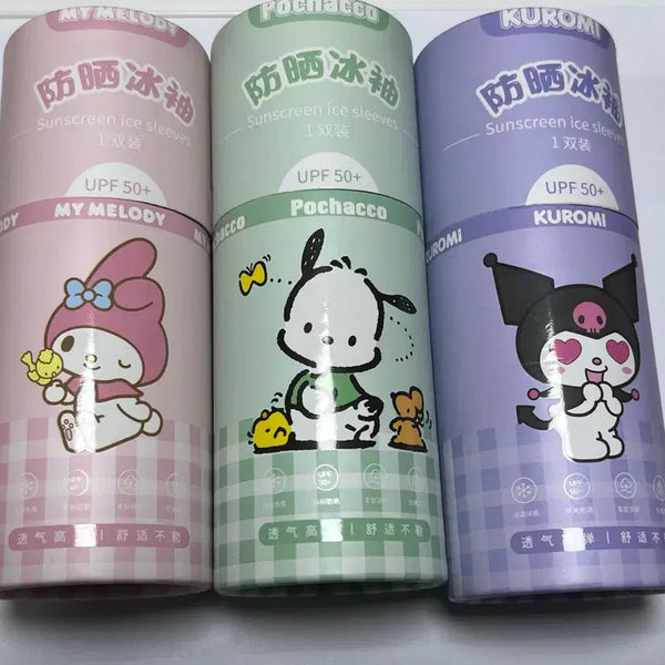 [BUNJANG] Sanrio Characters Arm Warmers Set (3 Types) / 산리오 캐릭터 팔토시 3종 세트