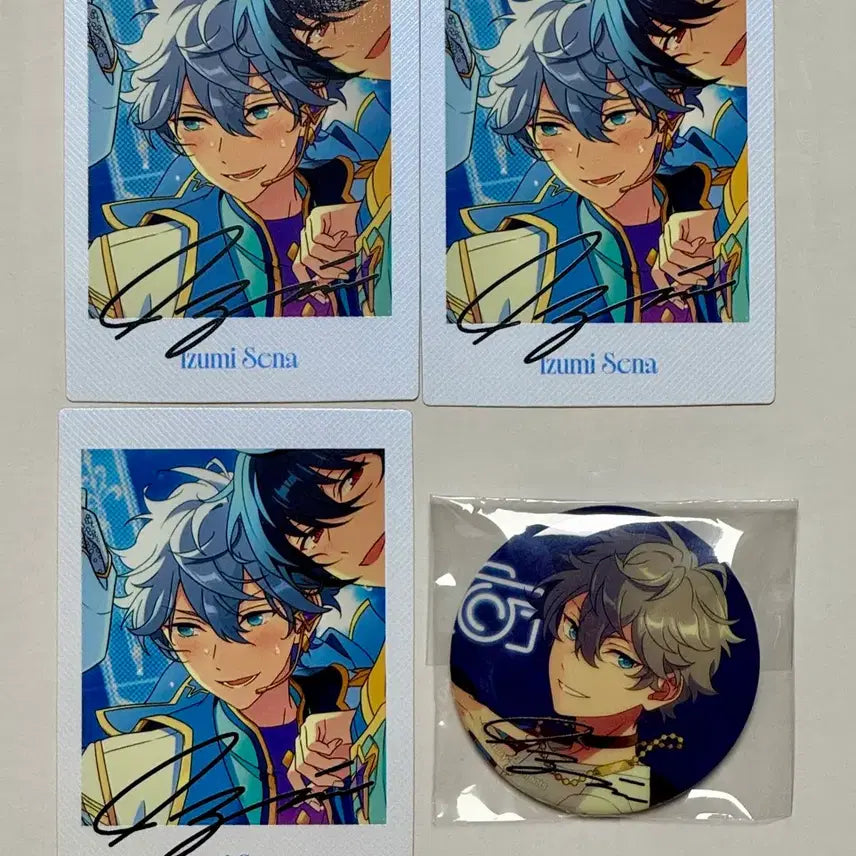 [BUNJANG] Ensemble Stars Sena Izumi 7th Anniversary Can Badge + 10th Anniversary Fasharts Bundle Set / 일괄) 앙스타 앙상블스타즈 세나 이즈미 7주년 캔뱃지 + 10주년 파샷츠