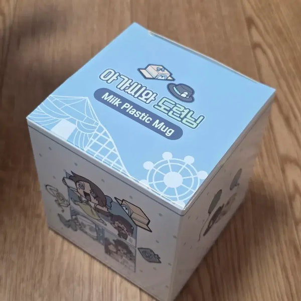 [BUNJANG] Pixelie Jjanddal Dinosaur Miss and Mister Milk Cup / 픽셀리 잠뜰공룡 아가씨와 도련님 밀크컵 판매