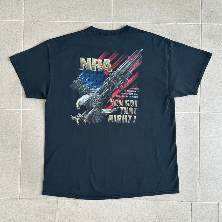 [BUNJANG] Vintage NRA T-Shirt XL / 빈티지 NRA 티셔츠 XL