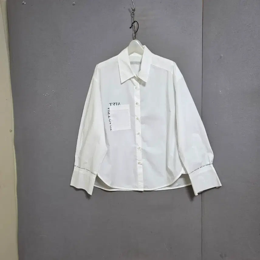 [BUNJANG] Oversized English Logo Shirt / 박시핏 영문로고 남방 n5611