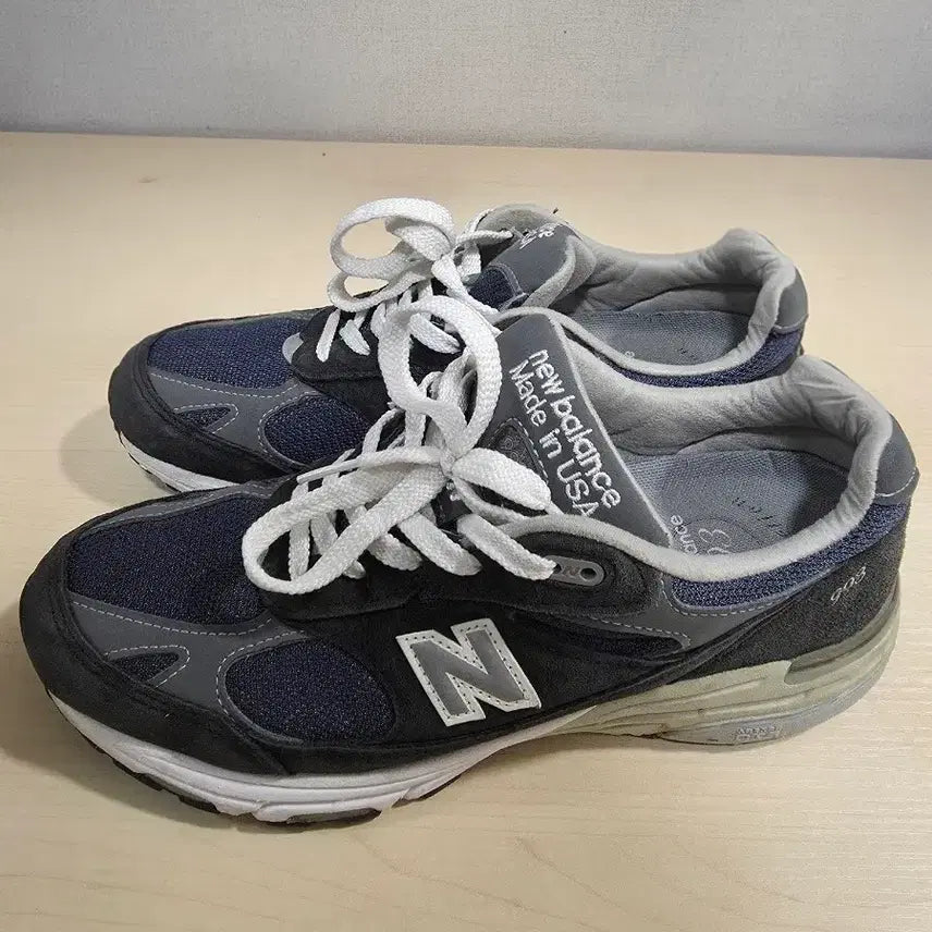 [BUNJANG] New Balance 993 Navy Made in USA Sneakers / 뉴발란스 993 네이비 Made in USA