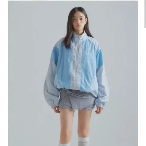 [BUNJANG] Frantik Service Vintage Trimming Windbreaker / 프랜틱서비스 빈티지트리밍 윈드브레이커