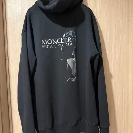 [BUNJANG] Moncler x 1017 ALYX 9SM Collaboration Hoodie Black / 몽클레어 1017 ALYX 후드티 블랙