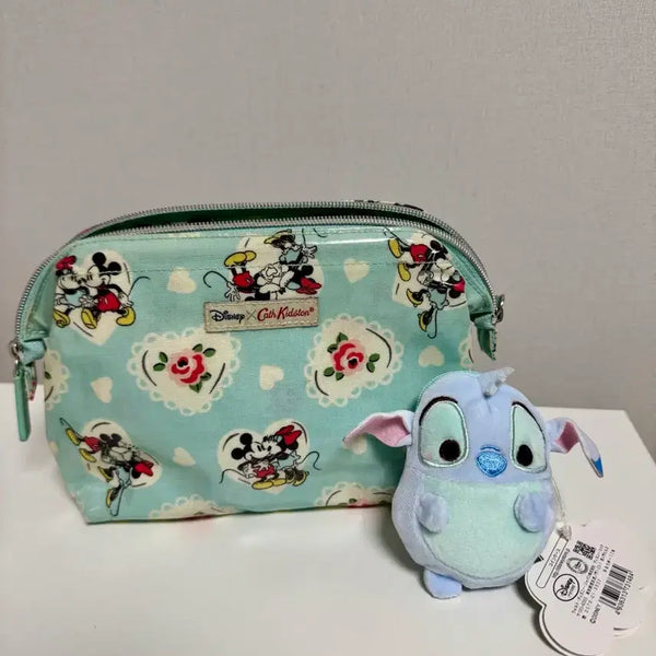 [BUNJANG] Cath Kidston Disney Collaboration Pouch, Stitch Mini Pouch / 디즈니 콜라보 캐드키드슨 파우치, 스티치 미니 파우치