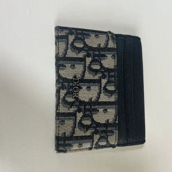 [BUNJANG] Dior Oblique Card Holder Black / 디올 오블리크 카드지갑 블랙
