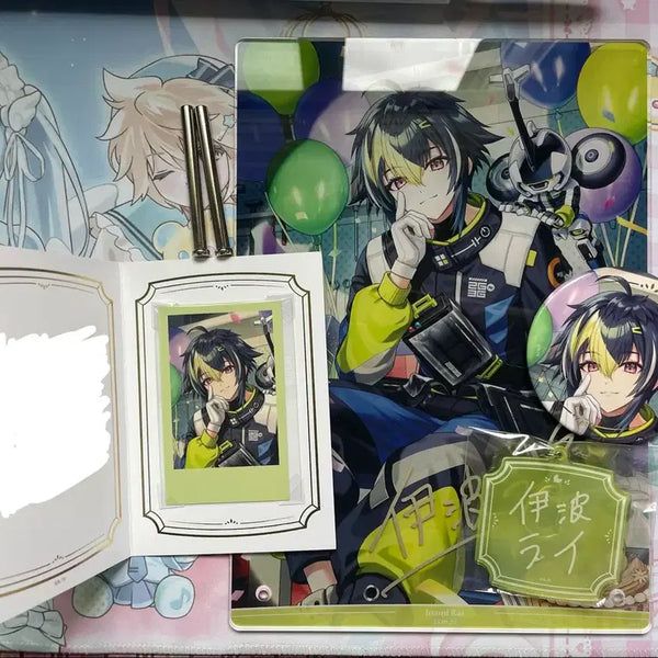 [BUNJANG] Nijisanji Inami Rai 2025 Birthday Full Power Set + Can Badge / 니지산지 이나미 라이 2025 생일 B5아크릴판넬 세트 + 캔뱃지,체키
