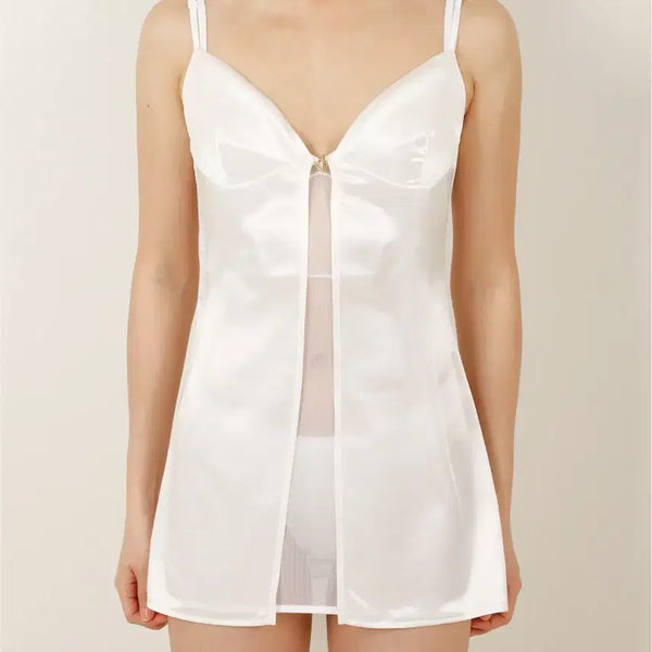 [BUNJANG] Bellamonte Silk Sheer Slip Nightgown / 벨라망뜨 슬립 팝니다 여성잠옷 여성슬립