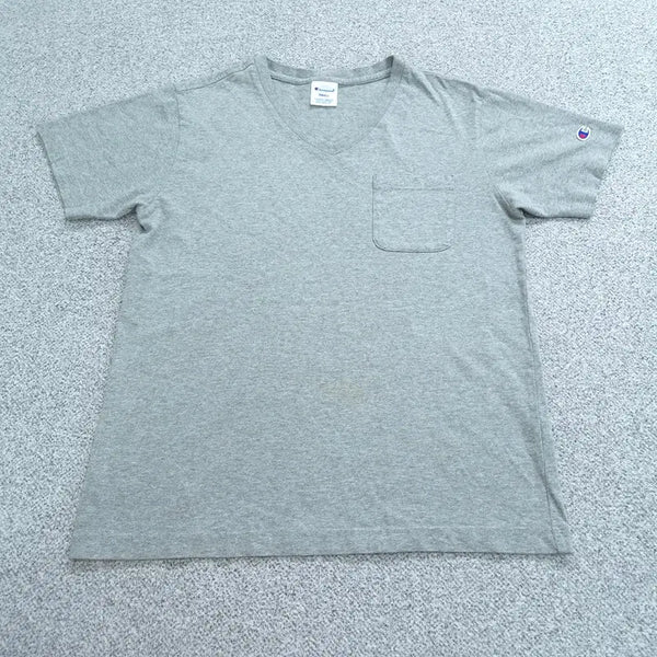 [BUNJANG] Champion Small Logo T-Shirt / SMALL 챔피온 반팔 티 | 0526C25