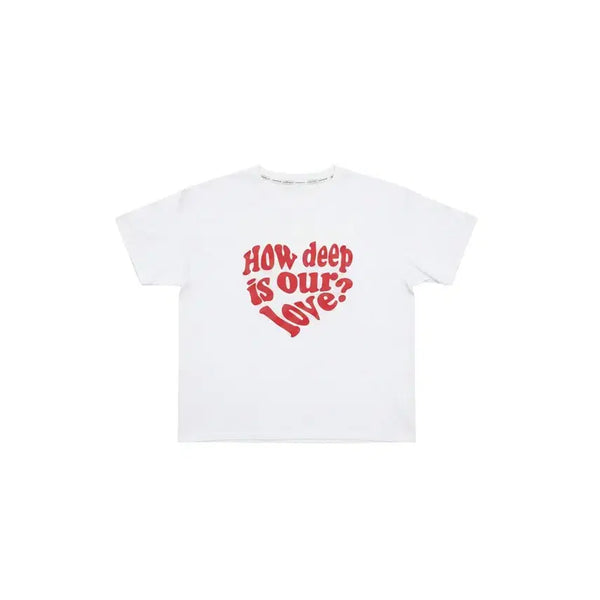 [BUNJANG] Love Is True Women's Short Sleeve T-Shirt / 여성F / 러브이즈트루 숏 반팔티셔츠WT 34-18