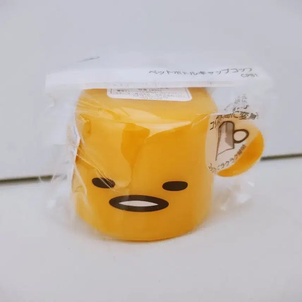 [BUNJANG] Gudetama Pet Bottle Cap Cup Set / (7월 세일)[고전문구] 구데타마 페트 보틀 캡 컵 페트병 캡 컵