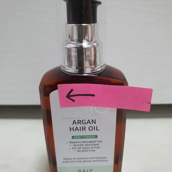 [BUNJANG] Rieul R3 Argan Hair Oil Baby Powder Scent / 라입 R3 아르간 헤어오일