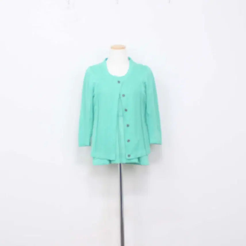 [BUNJANG] Keis Women's Ensemble Set (Sleeveless + Cardigan) Mint Linen / [정품]키이스 여성 앙상블 세트(민소매+가디건) 85(55) 정인샵
