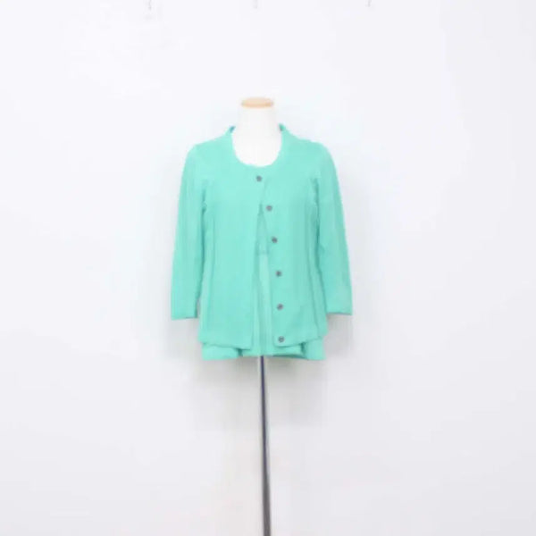 [BUNJANG] Keis Women's Ensemble Set (Sleeveless + Cardigan) Mint Linen / [정품]키이스 여성 앙상블 세트(민소매+가디건) 85(55) 정인샵