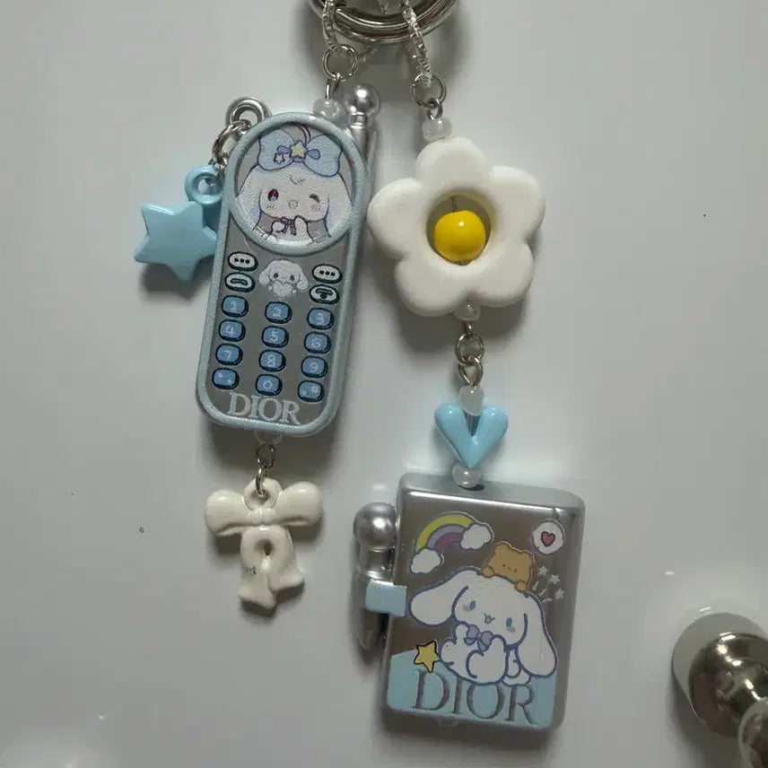 [BUNJANG] Handmade Cinnamoroll Keychain / 핸드메이드 키링