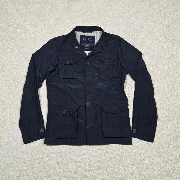 [BUNJANG] Giorgio Armani Jeans 30th Anniversary 4-Pocket Safari Jacket / [아르마니 진스] 30주년 기념 4포켓 사파리 자켓 | A00259