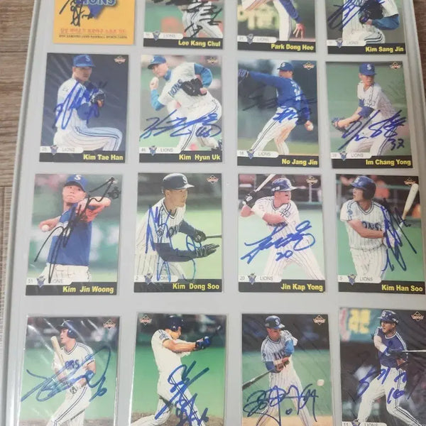 [BUNJANG] Samsung Lions 2000 Teleca Card Full Set / 2000년 삼성라이온즈 테레카 카드