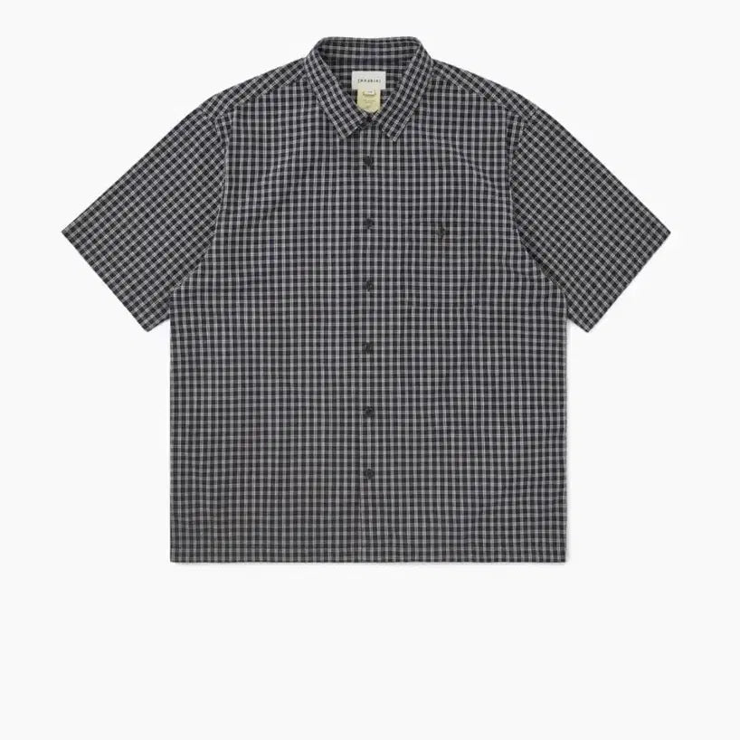 [BUNJANG] Cacis Border Check Shirt Navy XL / 카키스 보더 체크셔츠 네이비 XL