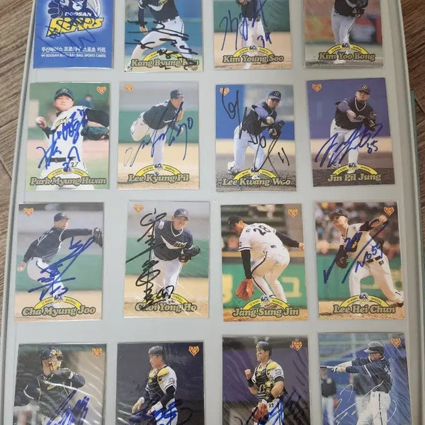 [BUNJANG] 1999 Doosan Bears Teleca Card Full Set / 1999년 두산 베어스 테레카 카드
