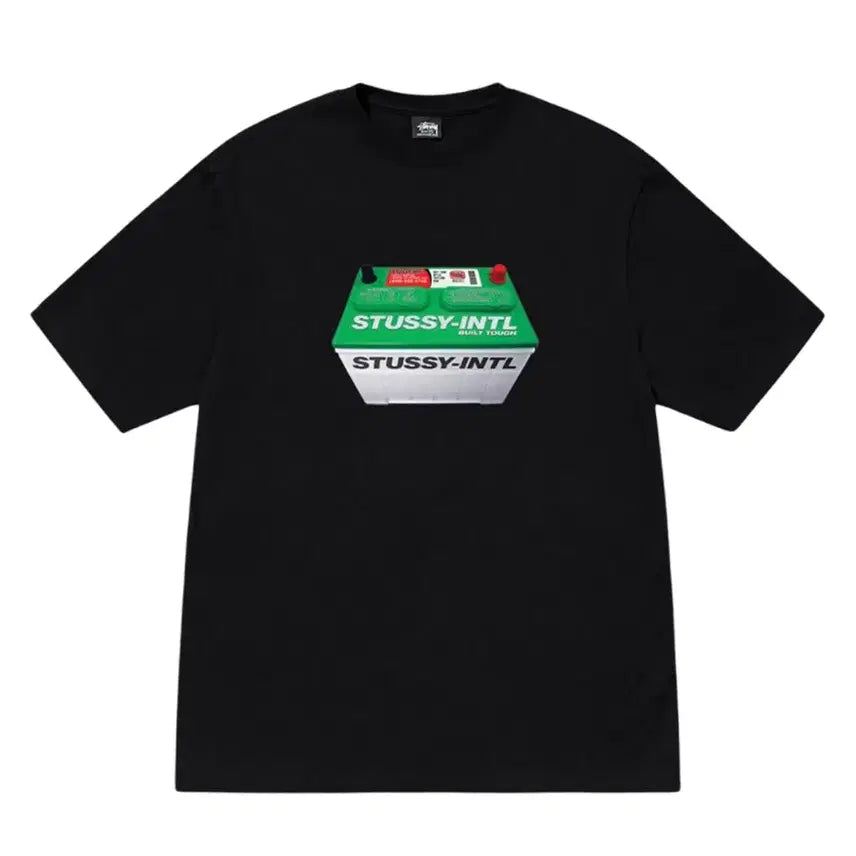 [BUNJANG] Stüssy Battery T-Shirt Black / 스투시 배터리 티셔츠 블랙 새상품