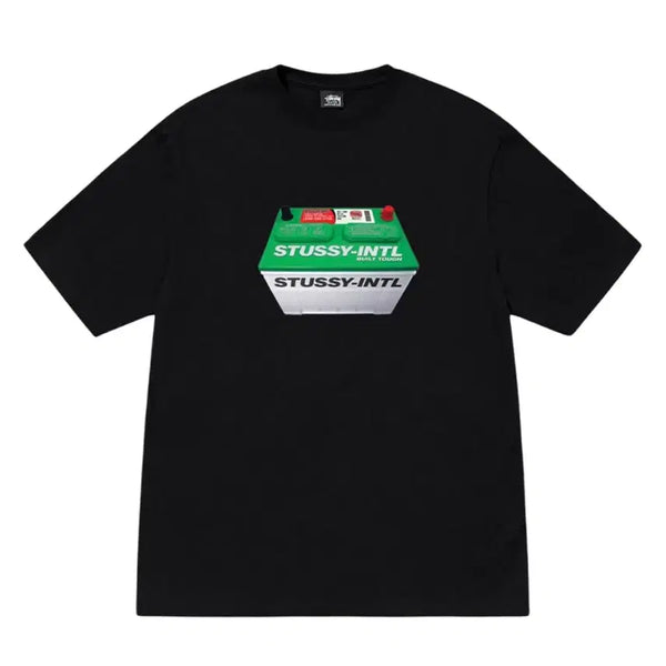 [BUNJANG] Stüssy Battery T-Shirt Black / 스투시 배터리 티셔츠 블랙 새상품