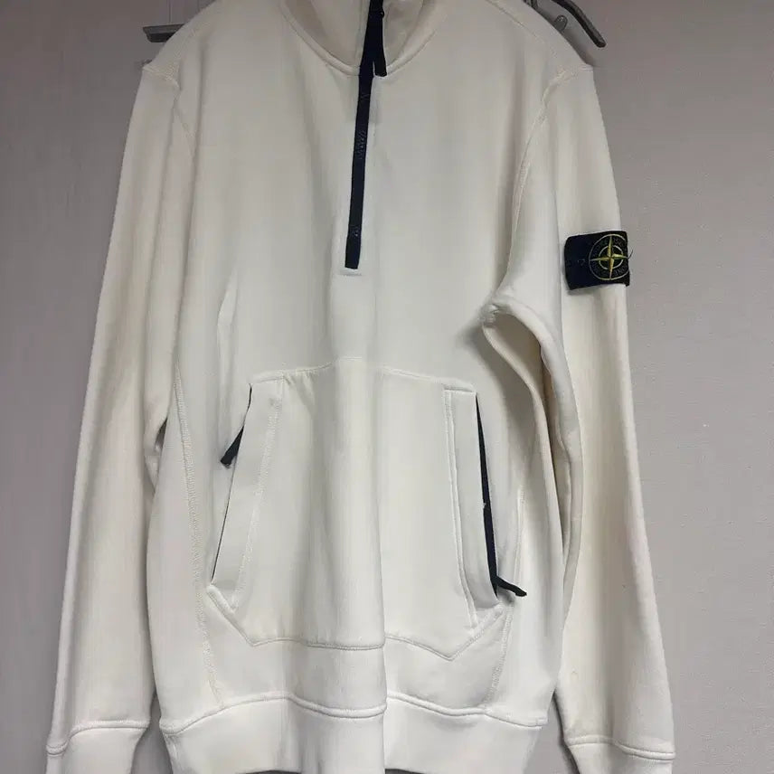 [BUNJANG] Stone Island Half-Zip Sweatshirt / 스톤아일랜드 반집업