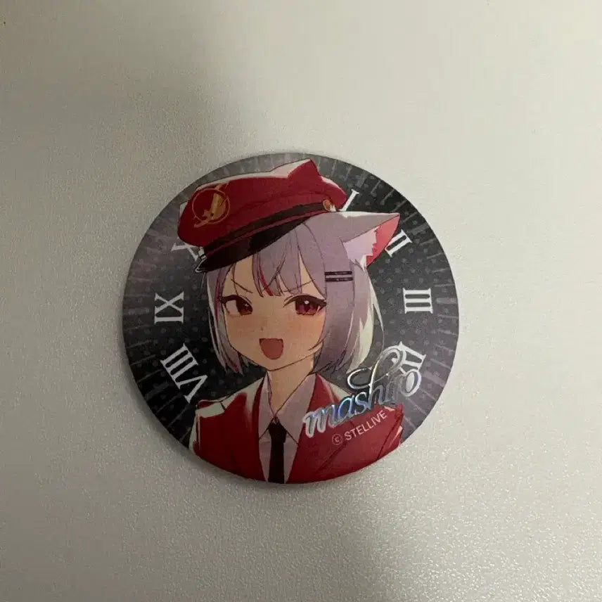 [BUNJANG] Stellive Terminal Mashiro Can Badge / 스텔라이브 터미널 마시로 캔뱃지 판매합니다