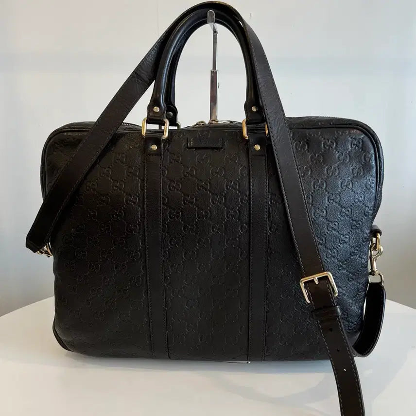 [BUNJANG] Gucci Shima Leather Briefcase / 구찌 시마 서류가방(정품)
