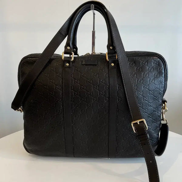[BUNJANG] Gucci Shima Leather Briefcase / 구찌 시마 서류가방(정품)