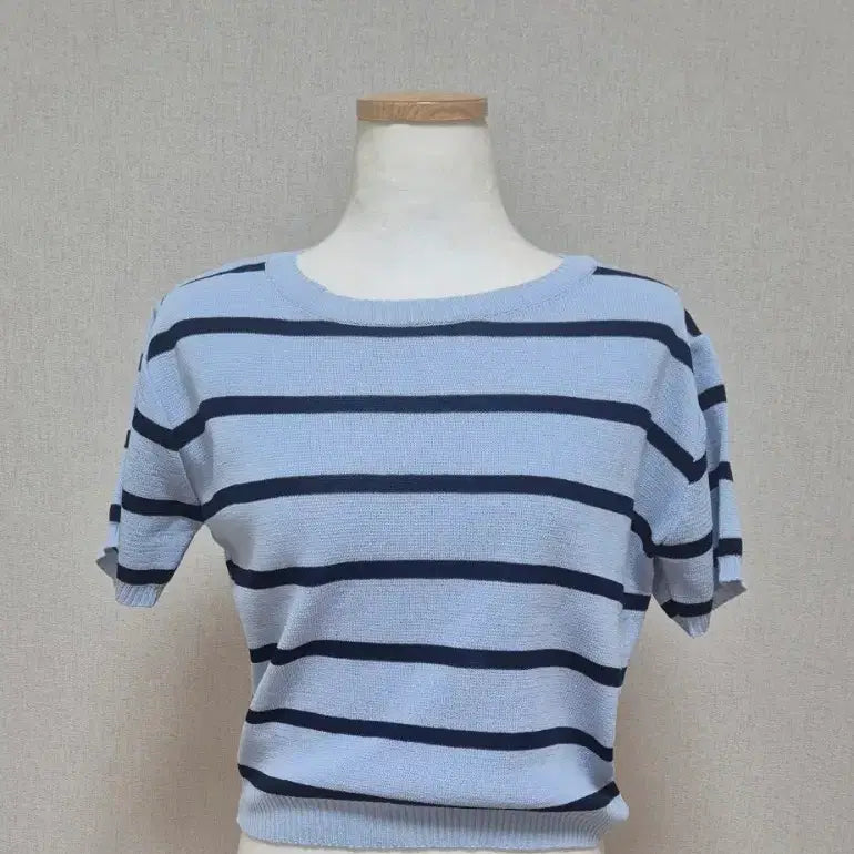 [BUNJANG] Seora Stripe Summer Knit / 소라 스트라이프 여름 니트