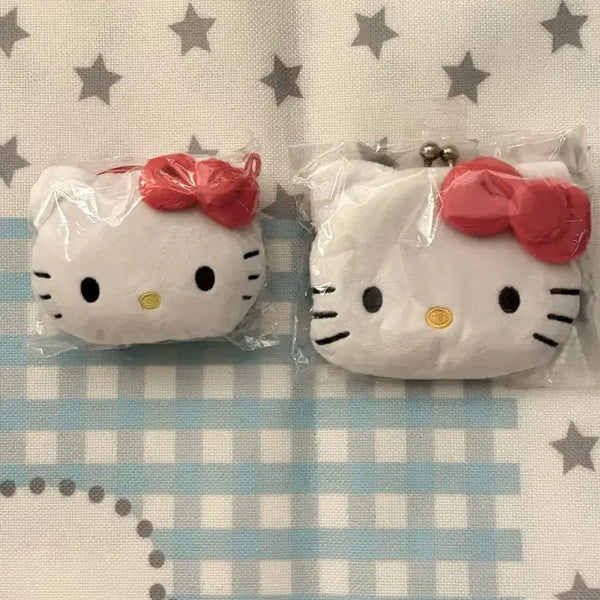 [BUNJANG] Sanrio Hello Kitty Coin Pouch (2 Types) / 개당 키티 동전지갑 얼굴 파우치 2종 정품