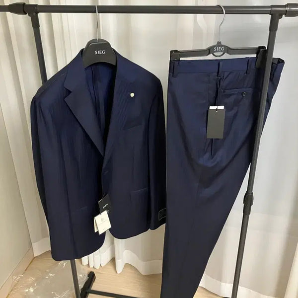 [BUNJANG] SIEG Kiton Fabric Suit Set / 지이크 키톤 원단 정장세트