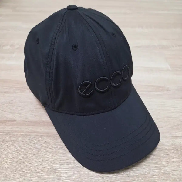 [BUNJANG] ECCO Black Golf Ball Cap Hat / ECCO 에코 블랙 골프 볼캡 모자