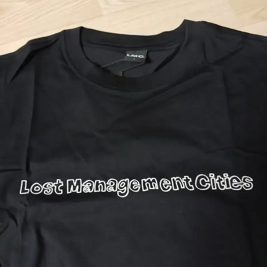 [BUNJANG] LMC FN Doodle Long Sleeve T-Shirt Black / [LMC]  FN Doodle Long SLV Tee 새상품