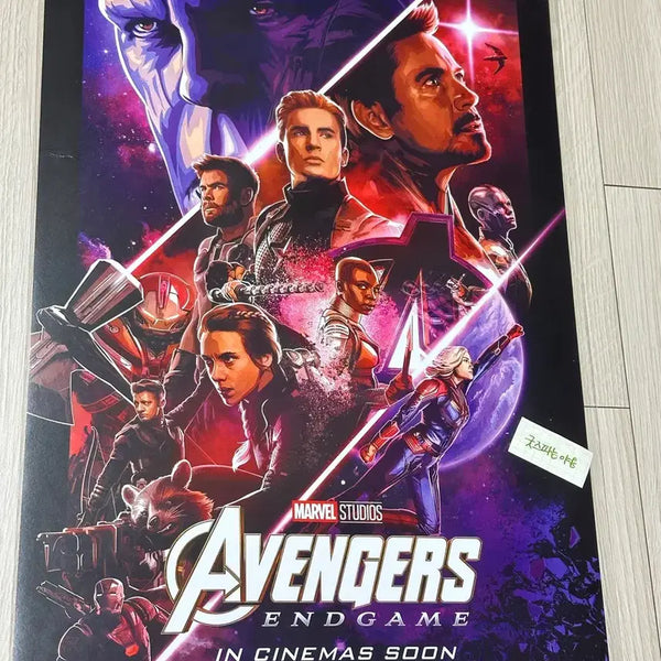 [BUNJANG] Avengers: Endgame Dolby Cinema A3 Poster (Iron Man, Captain America) / [초희귀한정판]영화 마블 어벤져스 엔드게임 돌비시네마 DOLBY 포스터(A3)