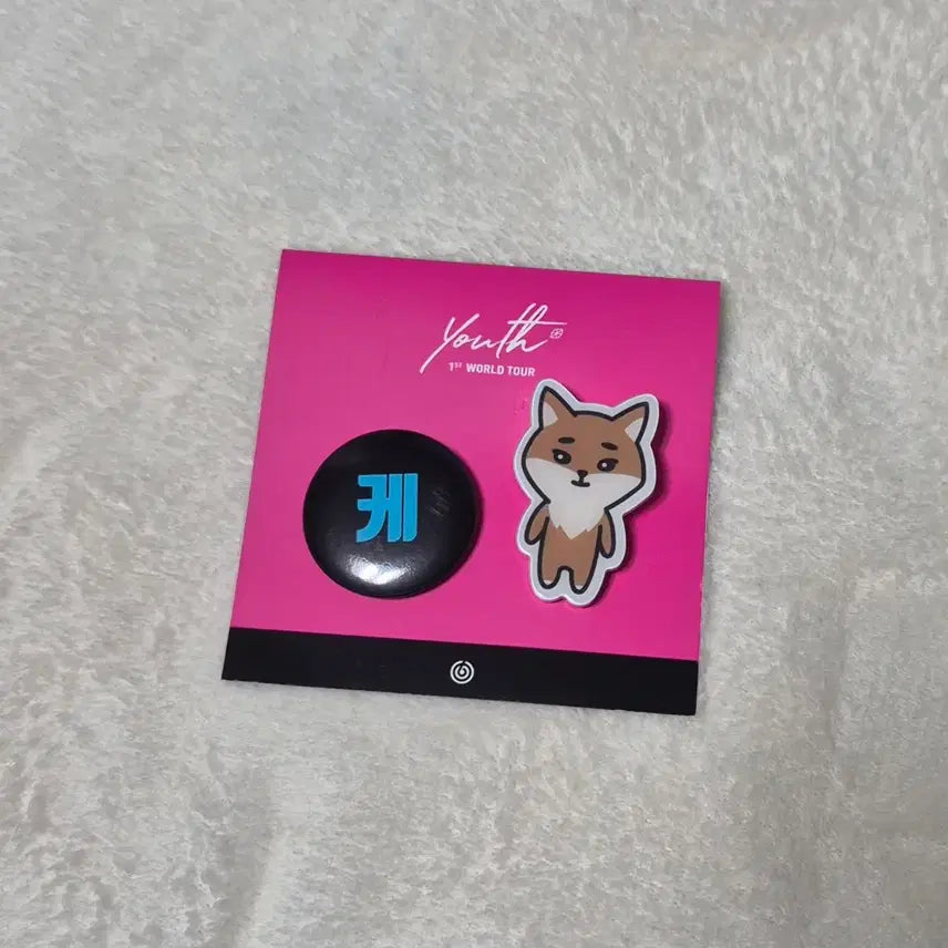 [BUNJANG] Day6 Denimals K Pin Button Badge / 데이식스 데니멀즈 케 핀버튼 뱃지