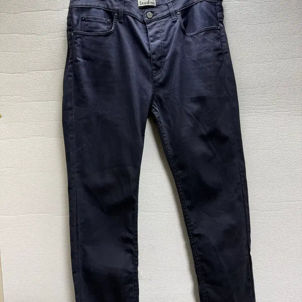 [BUNJANG] Acne Studios Navy Cotton Pants (Town Moon) / 아크네 스튜디오 네이비 면바지 (TOWN MOON)