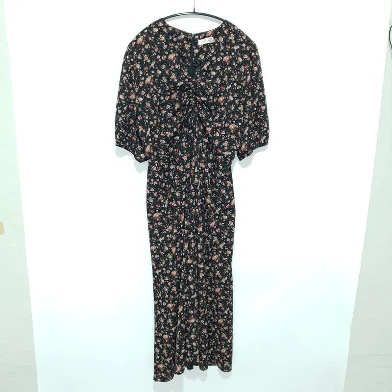 [BUNJANG] Rirancoe Flower Shirring Dress / 리리앤코 플라워 셔링 원피스 3_S0879